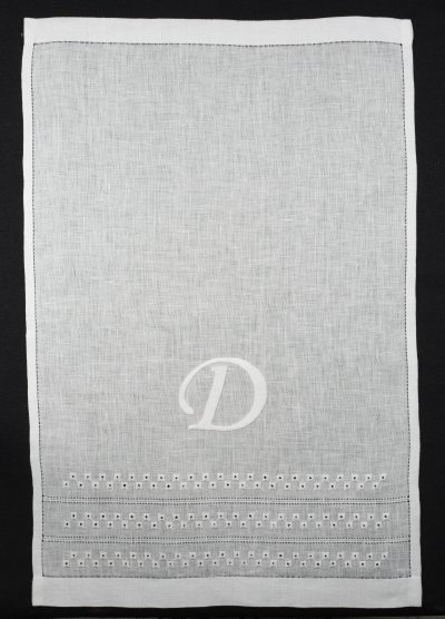 Heirloom Beginnings - A Monogrammed Hand Towel For Dee